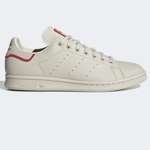 Stan Smith 9.5 Aluminum & Collegiate Red